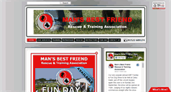 Desktop Screenshot of mansbestfriend.co.uk